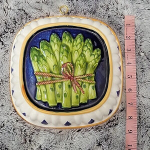 Decorative Mold, Gailstyn-Sutton, Asparagus, Towle‎ Japan, Ceramic, Vintage